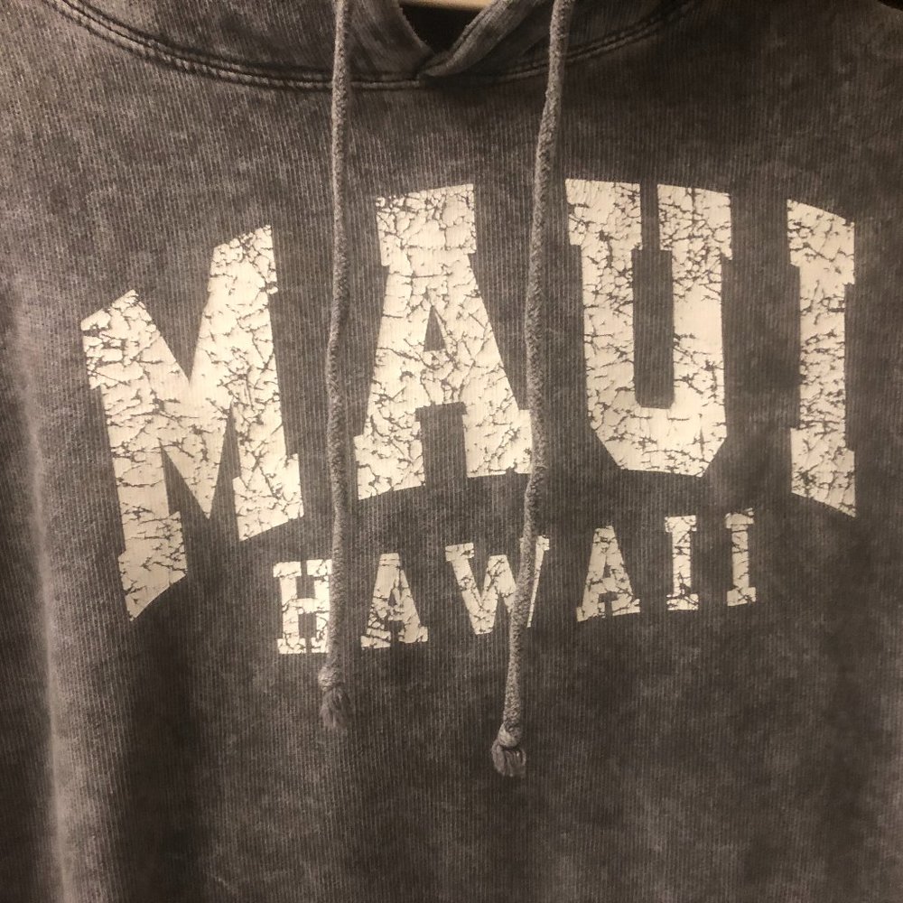 Aloha Hawaii Gray Maui Pullover Sweater Size XL